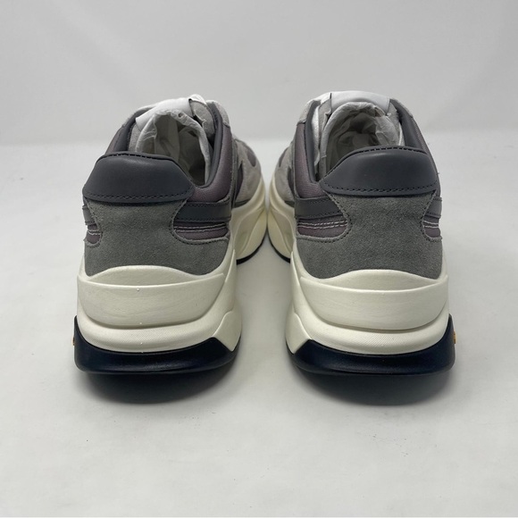 Rag & Bone RB Legacy Runner Sneakers in Grey Leather/ Suede - NWT - Picture 11 of 14